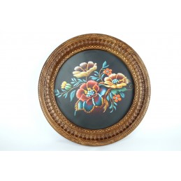 Wooden round frame / Mirror...